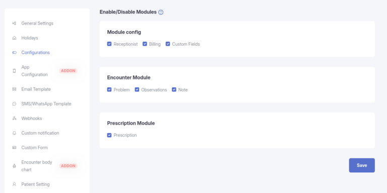 System Configuration - KiviCare WordPress - Documentation